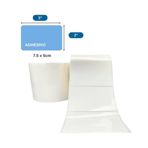 3″x 2″ x 1000 ETIQ. x 1COL. TUCO 1″( 75 MM X 50 MM)