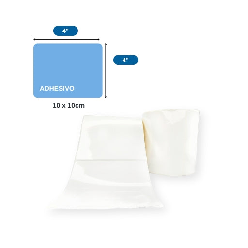 4″x 4″ x 500 ETIQ. x 1COL. TUCO 1″ (100 MM X 100 MM)