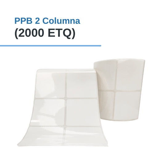 2″x 2″ x 2000 ETIQ. x 2COL. TUCO 1″ (50MM X 50 MM)