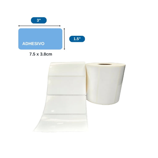 4″ x 1.5″ x 1000 ETIQ. x 1COL. TUCO 1″(100 MM X 38 MM)
