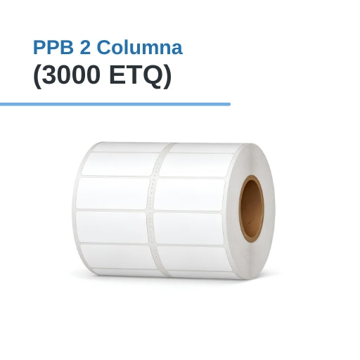 2″ X 1″ X 3000 ETQ. X 2COL, TUCO 1″ (50MMX25MM)