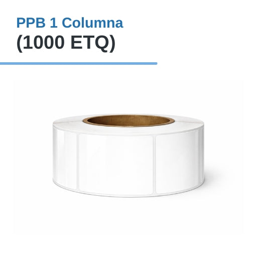 2.5″ X 1.5″ X 1000 ETQ. X 1COL, TUCO 1″ (62.5mm X 38mm)