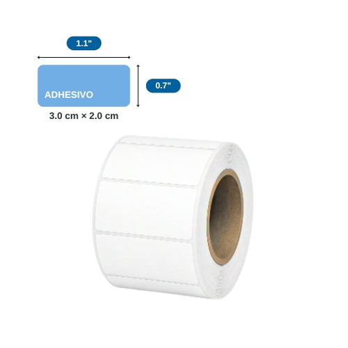 1.1″ X 0.7″ X 1000 ETQ. X 1COL, TUCO 1″ (30MM X 20MM)