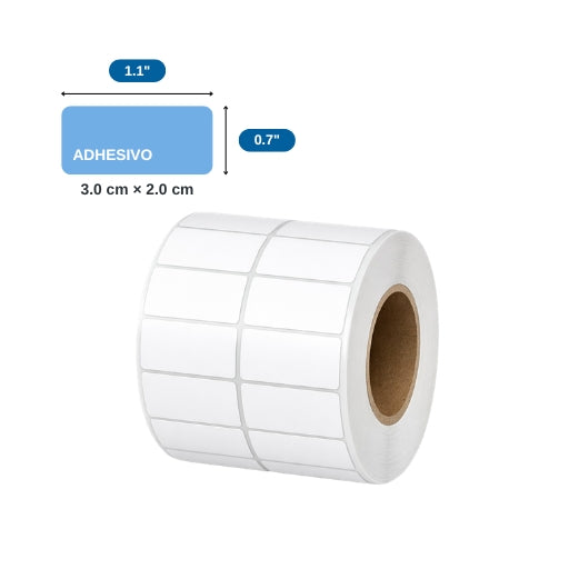 1.1″ X 0.7″ X 3000 ETQ. X 2 COL, TUCO 1″ (30MM X 20MM)
