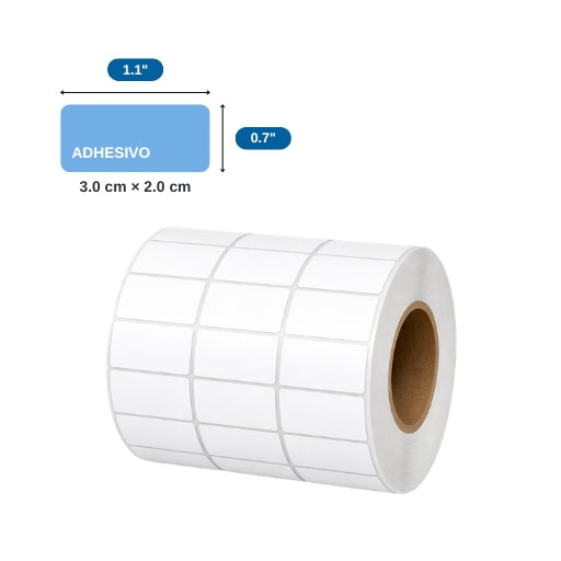 1.1″ X 0.7″ X 6000 ETQ. X 3COL, TUCO 1″ (30MM X 20MM)