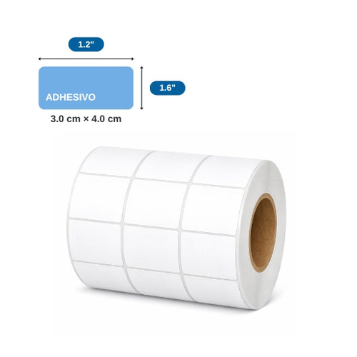 1.2″ X 1.6″ X 4500 ETQ. X 3COL, TUCO 1″ (30MM X 40MM)