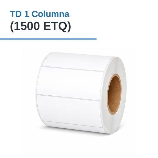 2″ X 1″ X 1500 ETQ. X 1COL, TUCO 1″ (50MM X 25MM)