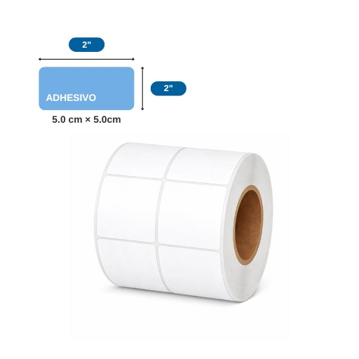 2″ X 2″ X 2000 ETQ. X 2COL, TUCO 1″ (50MM X 50MM)