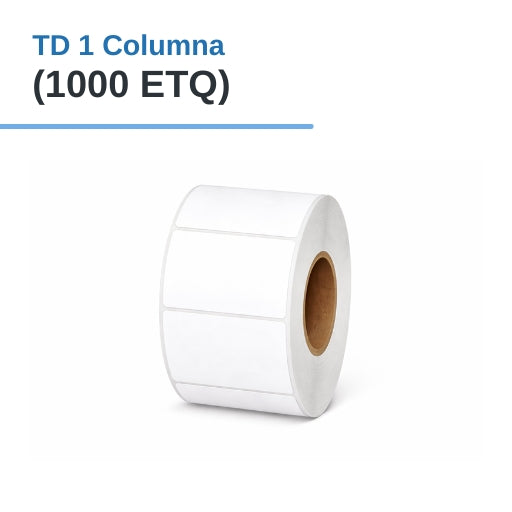 2.5″ X 1.5″ X 1000 ETQ. X 1COL, TUCO 1″ (62.5MM X 38MM)