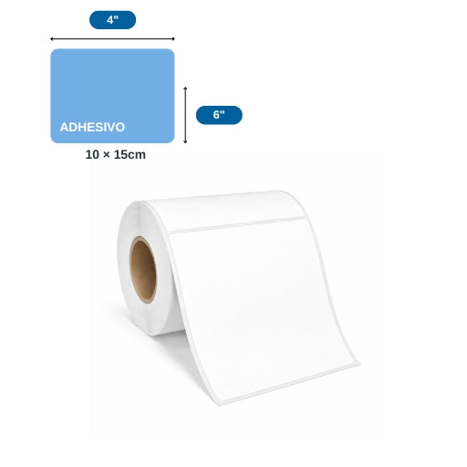 4″ X 6″ X 250 ETQ. X 1COL, TUCO 1″ (100MM X 150MM)