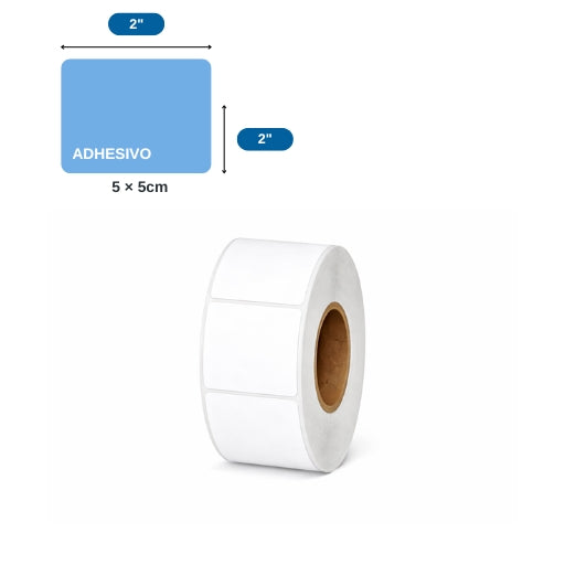 2″ X 2″ X 1000 ETQ. X 1COL, TUCO 1″ (50MMX50MM)