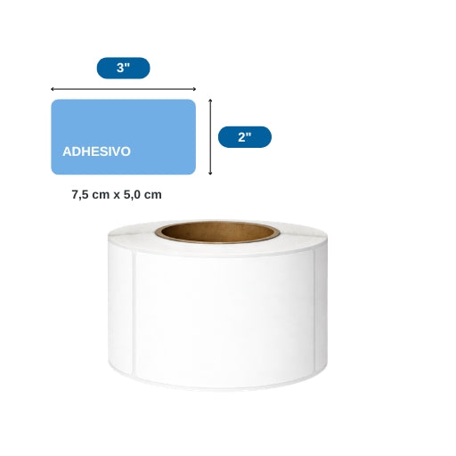 3″ X 2″ X 1000 ETQ. X 1COL, TUCO 1″ (75mm X 50mm)
