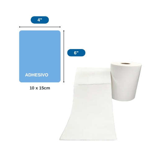 4″x 6″ x 300 ETIQ. x 1COL, (100 MM X 150MM)Tuco 1″