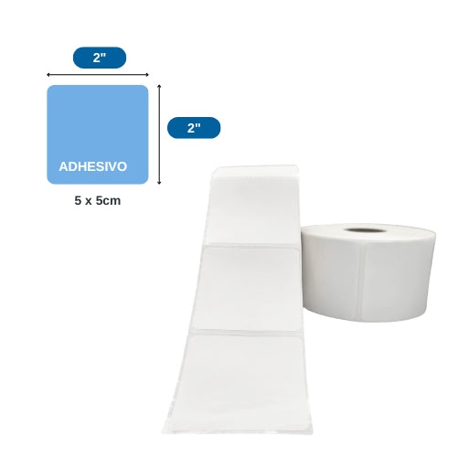 2″ x 2″ x 1000 ETIQ. x 1COL. TUCO 1″(50 MM X 50 MM)