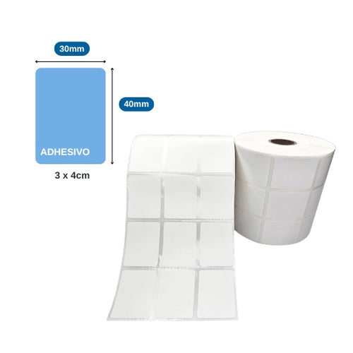 1.2″ × 1.6″ x 4500 ETIQ. x 3COL, TUCO 1″( 30 MM X 40 MM)