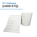 0.5″ × 0.75″ x 14000 ETIQ. x 7 COL. TUCO 1″ (13 MM X 19 MM)