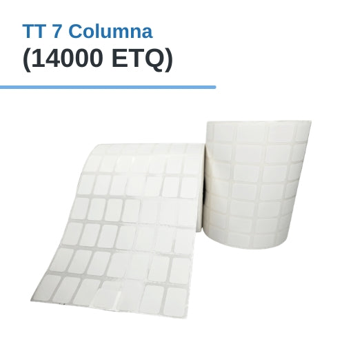 0.5″ × 0.75″ x 14000 ETIQ. x 7 COL. TUCO 1″ (13 MM X 19 MM)