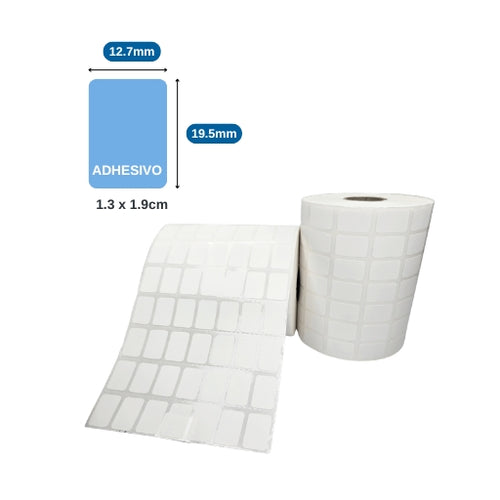 0.5″ × 0.75″ x 14000 ETIQ. x 7 COL. TUCO 1″ (13 MM X 19 MM)