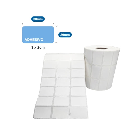 1.2″ × 0.8″ x 6000 ETIQ. x 3 COL. TUCO 1″( 30 MM X 20 MM)