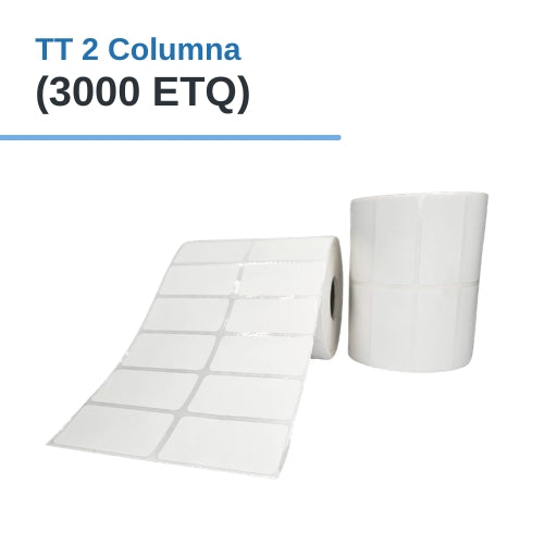2″x1″ x 3000 ETIQ. x 2 COL. TUCO 1″ (50 MM X 25 MM)