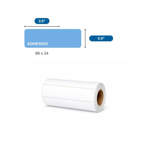 3.5″ X 0.9″ X 1000 ETQ. X 1COL, TUCO 1″ (89mm X 24mm)