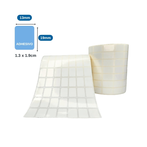 13mm x 19mm x 14000 ETIQ. x 7 COL. TUCO 1″ (13 MM X 19 MM)