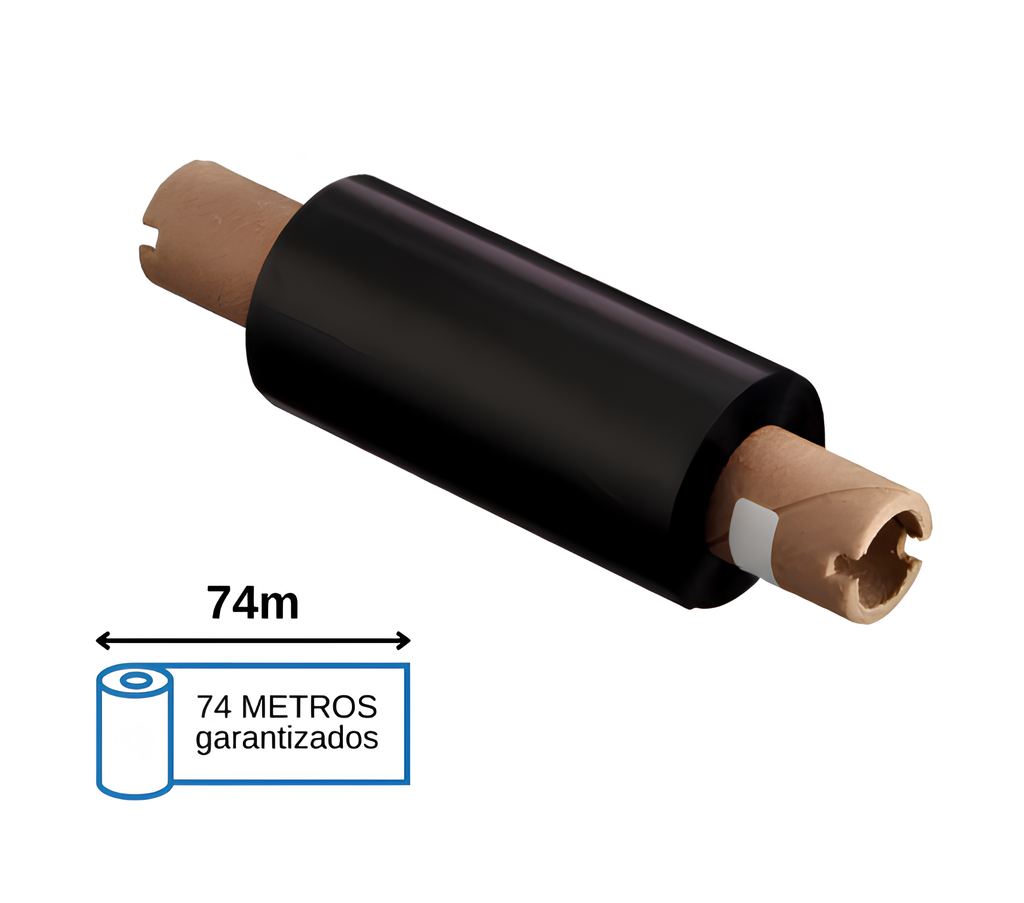Ribbon de Cera 60mm x 74mts